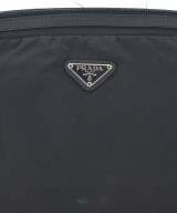 PRADA（プラダ）ポーチ 黒 サイズ:- レディース/2200688689100