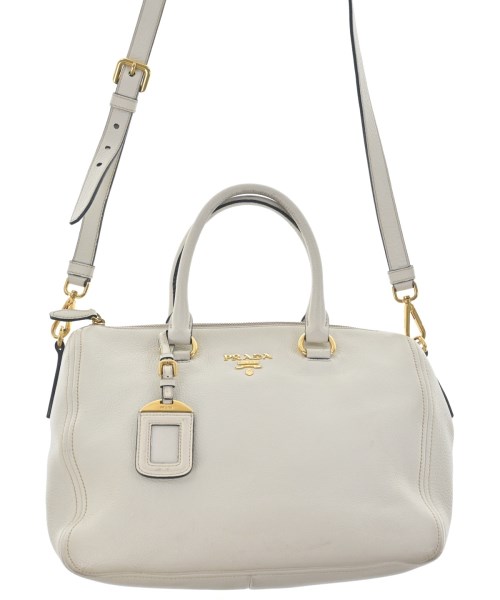 PRADA（プラダ）ハンドバッグ 白 サイズ:- レディース/2200688689117