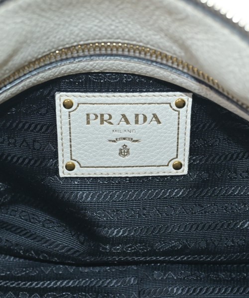 PRADA（プラダ）ハンドバッグ 白 サイズ:- レディース/2200688689117