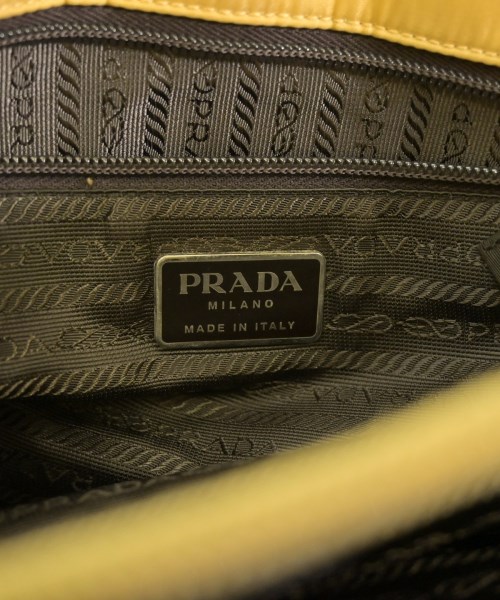 PRADA（プラダ）ハンドバッグ 黄 サイズ:- レディース/2200688689155