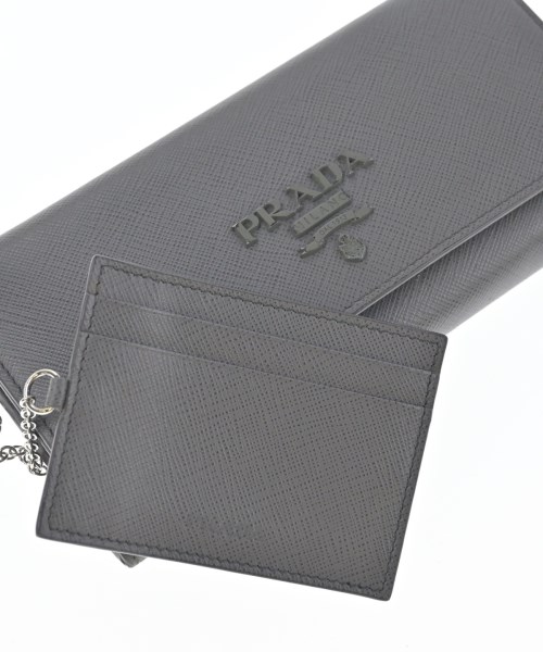 PRADA（プラダ）財布・コインケース グレー サイズ:- レディース/2200688689407