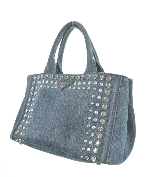 PRADA（プラダ）トートバッグ 青 サイズ:- レディース/2200688689490