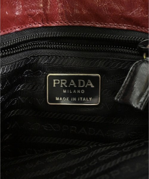PRADA（プラダ）トートバッグ 赤 サイズ:- レディース/2200688689599