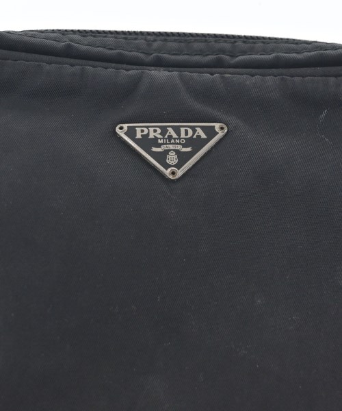 PRADA（プラダ）ポーチ 黒 サイズ:- レディース/2200688697013