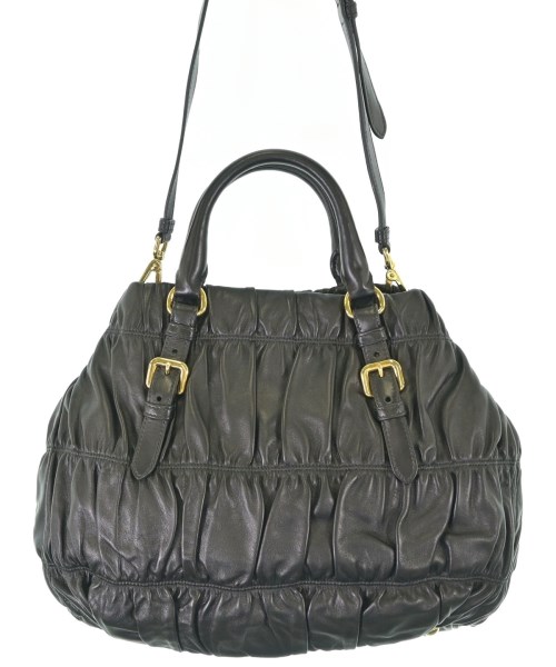 PRADA（プラダ）ハンドバッグ 黒 サイズ:- レディース/2200689768019