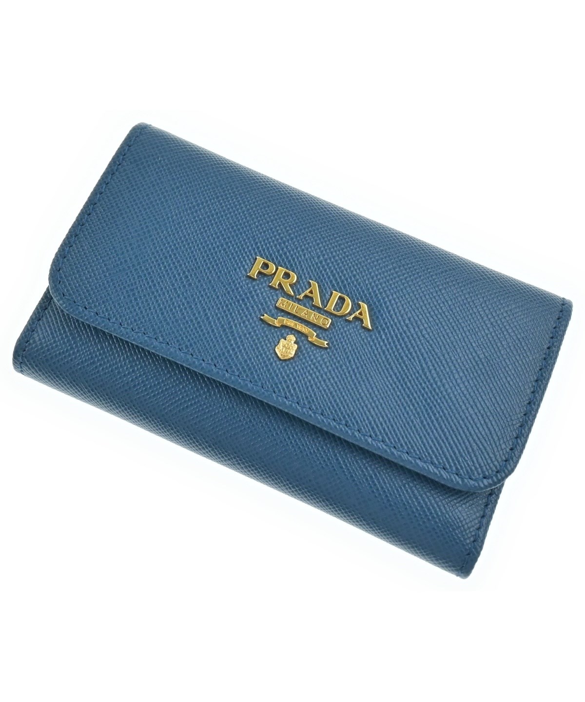 PRADA（プラダ）キーケース・キーホルダー 青 サイズ:- レディース