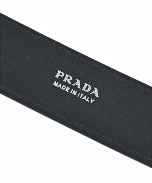 PRADA（プラダ）ベルト 黒 サイズ:34 レディース/2200692465028