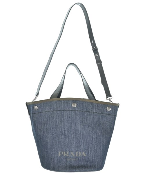 PRADA（プラダ）ハンドバッグ 紺 サイズ:- レディース/2200692184066