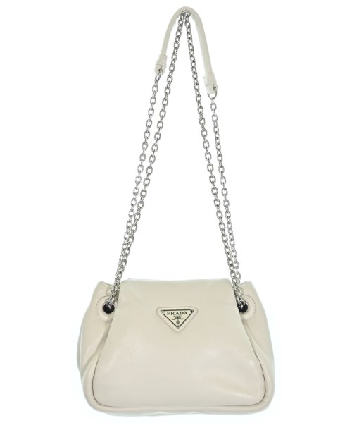 PRADA（プラダ）ショルダーバッグ 白 サイズ:- レディース/2200692971093