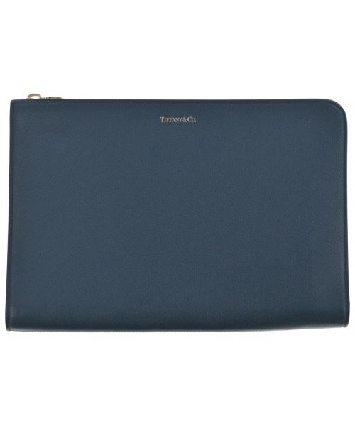 TIFFANY & CO.(ティファニー)クラッチバッグ 紺 サイズ:-/2200656861231