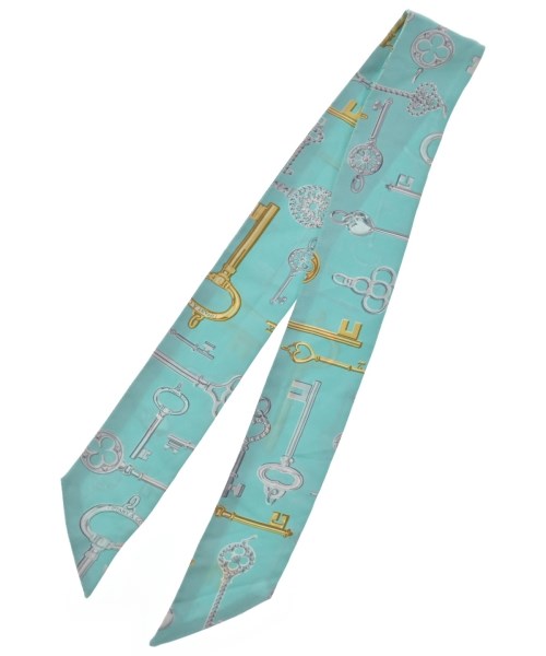 TIFFANY & CO.（ティファニー）バンダナ・スカーフ 青 サイズ:- レディース/2200685604069