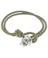 BOTTEGA VENETA（ボッテガヴェネタ）ブレスレット・バングル カーキ サイズ:M レディース/2200643009011