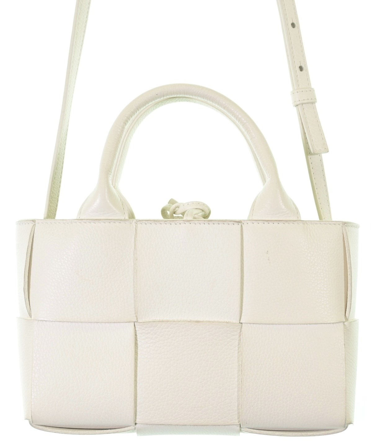 BOTTEGA VENETA ボッテガ ホワイト トートバッグ BOTTEGA VENETA（ボッテガヴェネタ）トートバッグ 白 サイズ