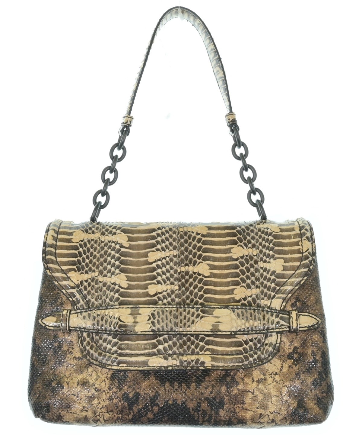 BOTTEGA VENETA ハンドバッグ　ベージュ　オールレザー BOTTEGA VENETA（ボッテガヴェネタ）ハンドバッグ ベージュ サイズ