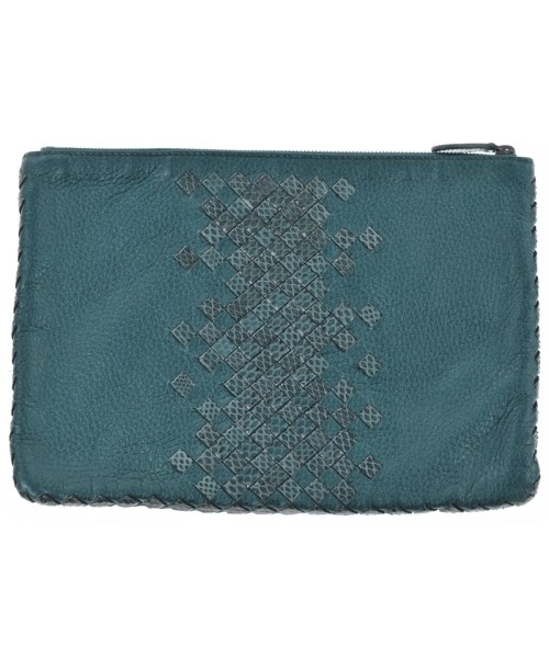 BOTTEGA VENETA（ボッテガヴェネタ）ポーチ 緑 サイズ:- レディース/2200626264130