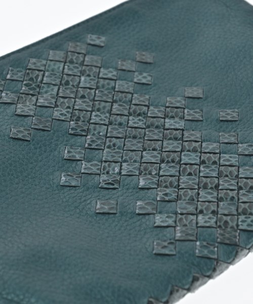 BOTTEGA VENETA（ボッテガヴェネタ）ポーチ 緑 サイズ:- レディース/2200626264130