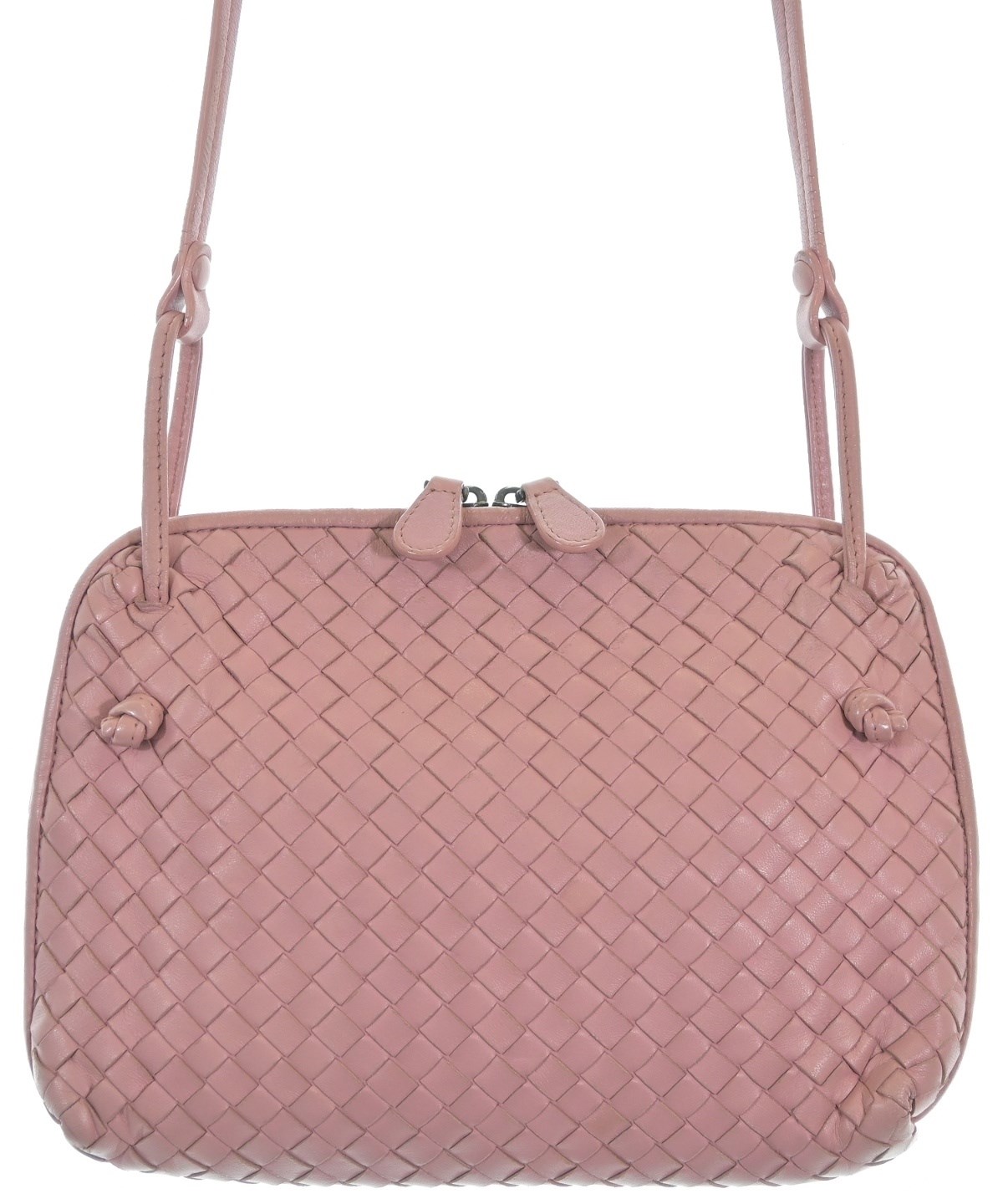 BOTTEGA VENETA（ボッテガヴェネタ）ショルダーバッグ ピンク サイズ