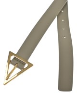 BOTTEGA VENETA（ボッテガヴェネタ）ベルト グレー サイズ:85 レディース/2200632133079