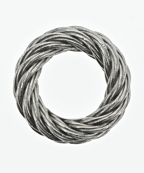 BOTTEGA VENETA（ボッテガヴェネタ）リング シルバー サイズ:11 レディース/2200604401014