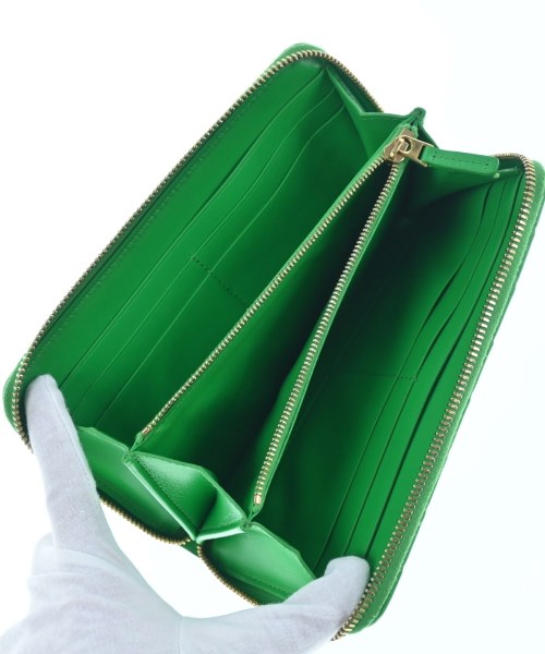 BOTTEGA VENETA（ボッテガヴェネタ）財布・コインケース 緑 サイズ:- レディース/2200607012095
