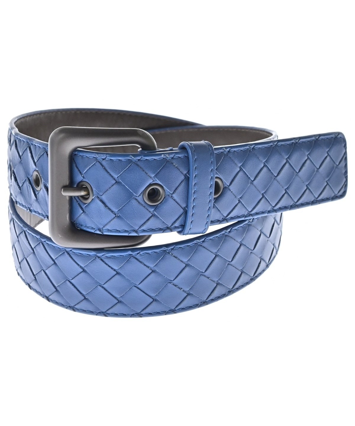 BOTTEGA VENETA（ボッテガヴェネタ）ベルト 青 サイズ:- レディース