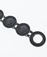 BOTTEGA VENETA（ボッテガヴェネタ）ブレスレット・バングル 黒 サイズ:- レディース/2200689942204