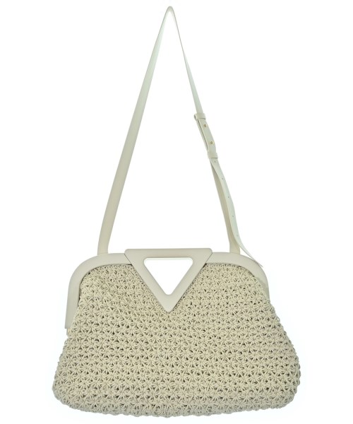 BOTTEGA VENETA（ボッテガヴェネタ）ショルダーバッグ 白 サイズ:ミディアム レディース/2200698968028