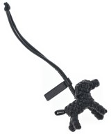 BOTTEGA VENETA（ボッテガヴェネタ）チャーム 黒 サイズ:- レディース/2200659620064