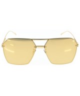 BOTTEGA VENETA（ボッテガヴェネタ）サングラス ゴールド サイズ:- レディース/2200718342036