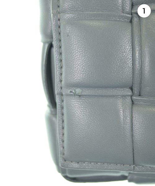 BOTTEGA VENETA（ボッテガヴェネタ）ショルダーバッグ グレー サイズ:- レディース/2200646285016