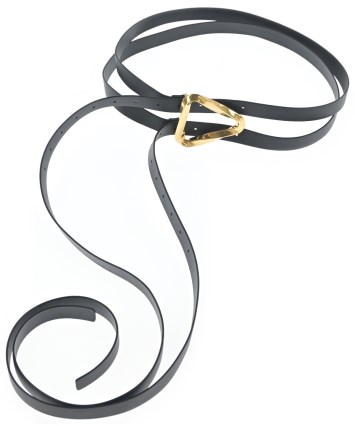 BOTTEGA VENETA（ボッテガヴェネタ）ベルト 黒 サイズ:L レディース