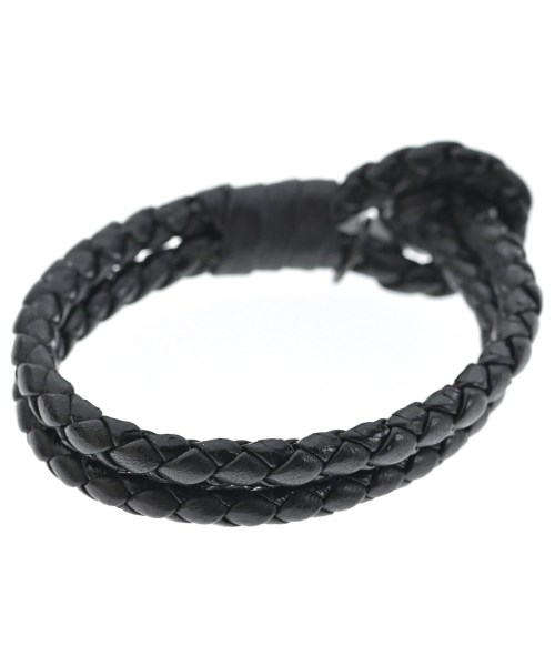 BOTTEGA VENETA（ボッテガヴェネタ）ブレスレット・バングル 黒 サイズ:S レディース/2200692291023