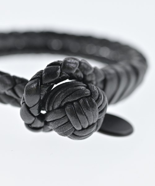 BOTTEGA VENETA（ボッテガヴェネタ）ブレスレット・バングル 黒 サイズ:S レディース/2200692291023