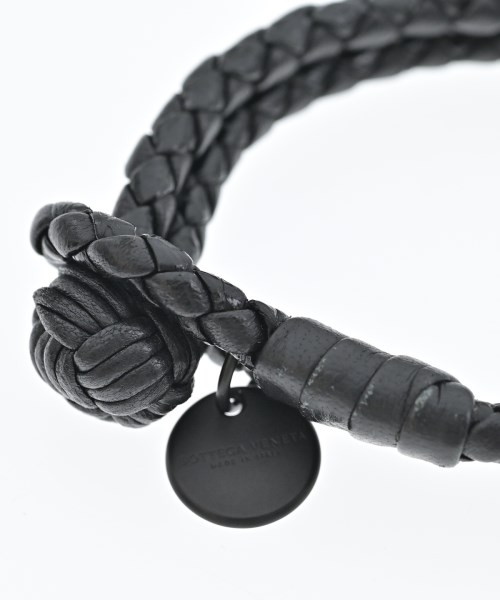 BOTTEGA VENETA（ボッテガヴェネタ）ブレスレット・バングル 黒 サイズ:S レディース/2200692291023