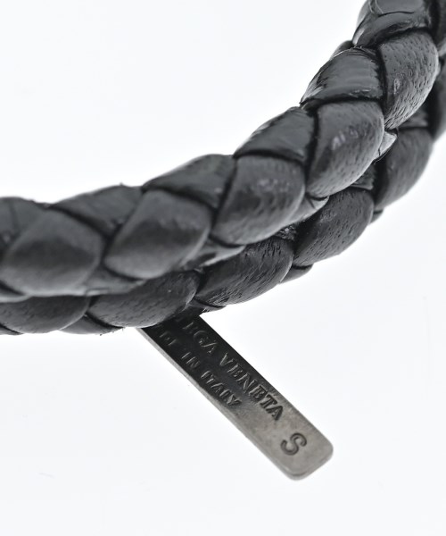 BOTTEGA VENETA（ボッテガヴェネタ）ブレスレット・バングル 黒 サイズ:S レディース/2200692291023