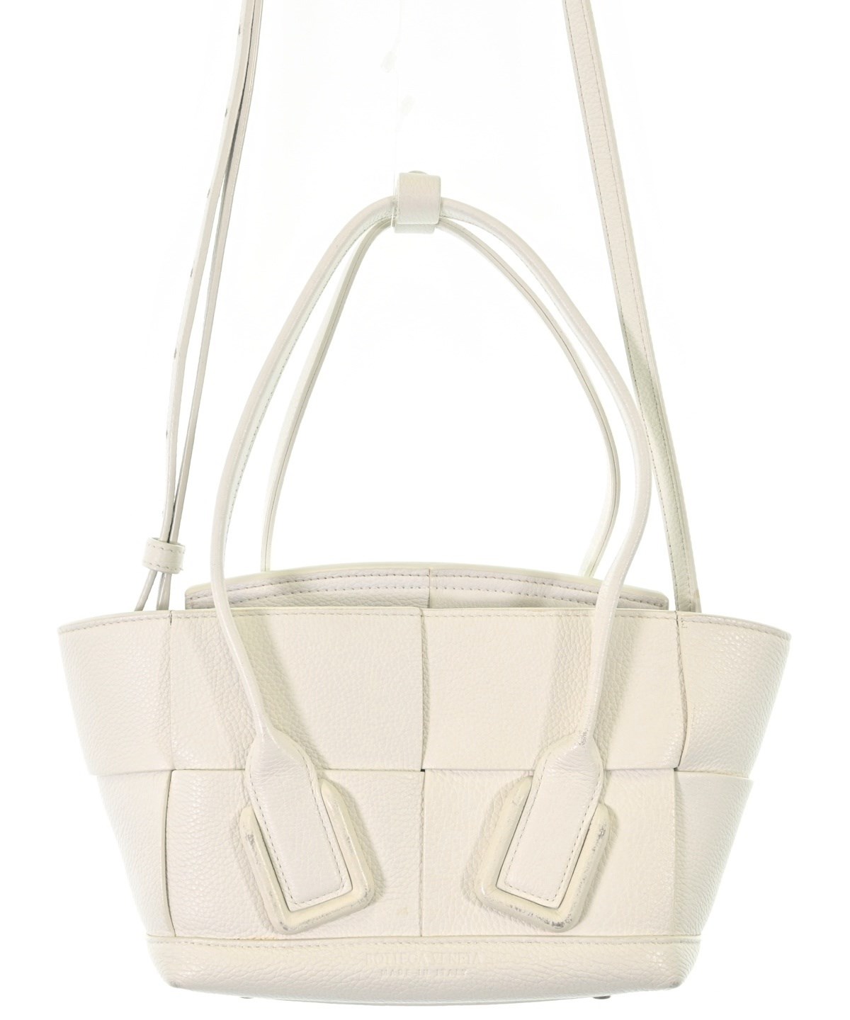 BOTTEGA VENETA ボッテガヴェネタ　ショルダーバッグ　オフホワイト BOTTEGA VENETA（ボッテガヴェネタ）ショルダーバッグ 白 サイズ