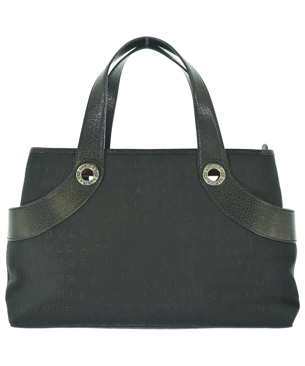 BVLGARI ブルガリ トートバッグ レディース 【古着】【中古】 BVLGARI（ブルガリ）トートバッグ 黒 サイズ:- レディース