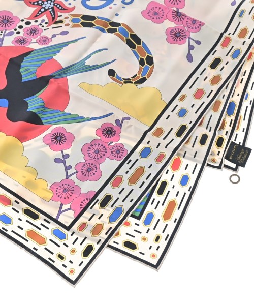 BVLGARI（ブルガリ）バンダナ・スカーフ 白 サイズ:- レディース/2200627983054