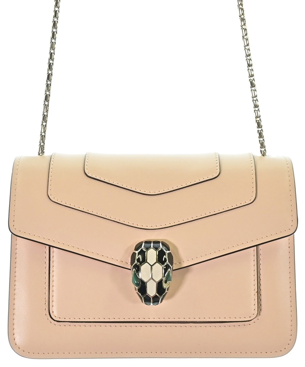 ブルガリ BVLGARI ロゴ 総柄 ショルダーバッグ 美品 保存箱 説明書付 BVLGARI（ブルガリ）ショルダーバッグ ピンク サイズ:- レディース