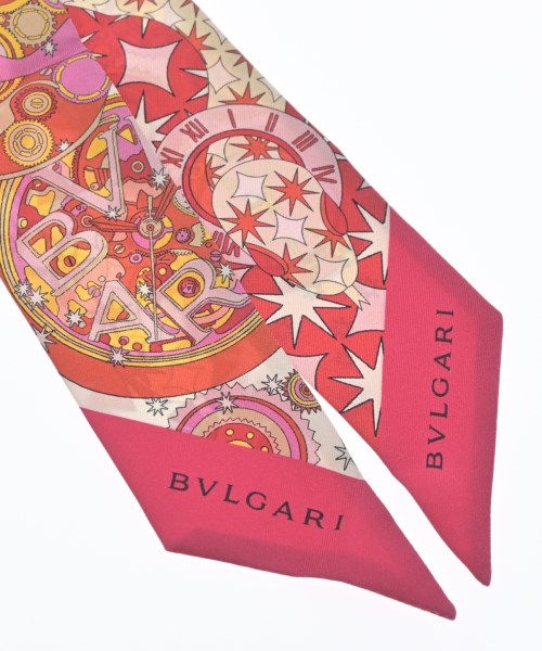 BVLGARI（ブルガリ）バンダナ・スカーフ 赤 サイズ:- レディース/2200716318781