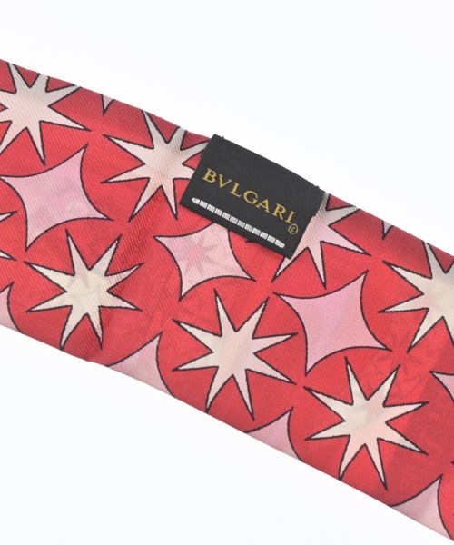 BVLGARI（ブルガリ）バンダナ・スカーフ 赤 サイズ:- レディース/2200716318781