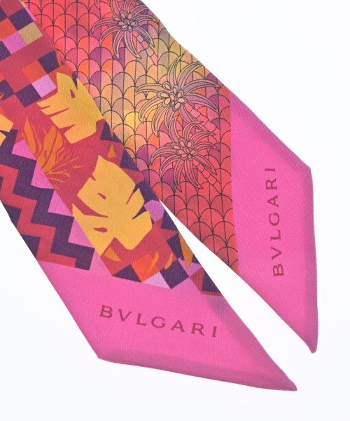 BVLGARI（ブルガリ）バンダナ・スカーフ ピンク サイズ:- レディース/2200716318804