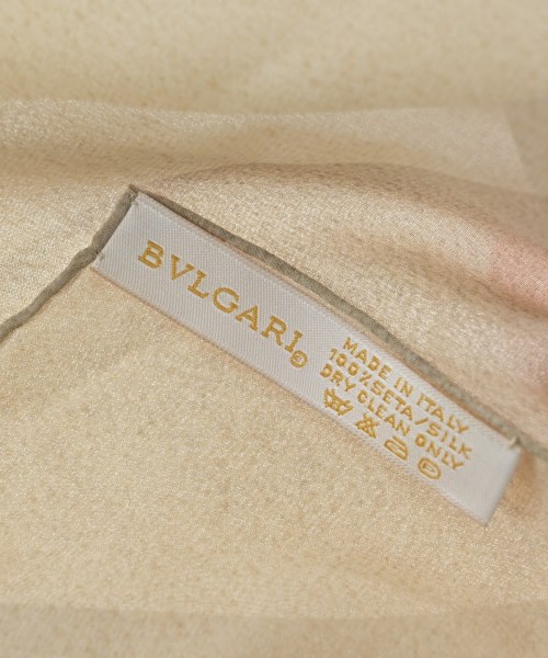 BVLGARI（ブルガリ）バンダナ・スカーフ ベージュ サイズ:- レディース/2200714407098