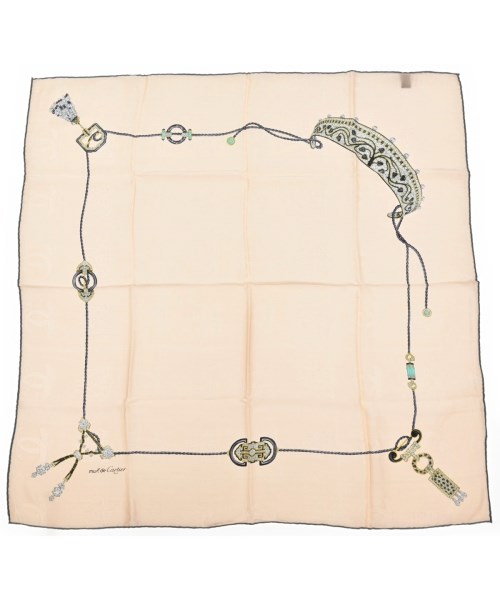 Cartier(カルティエ)バンダナ・スカーフ ピンク サイズ:-/2200635916662