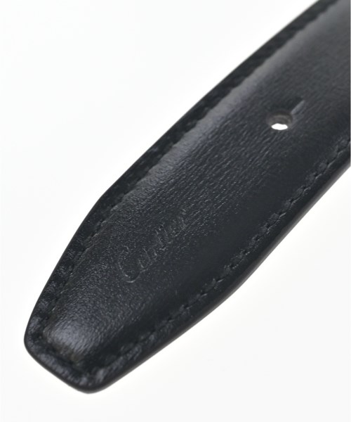 Cartier（カルティエ）ベルト 黒 サイズ:M レディース/2200641544255