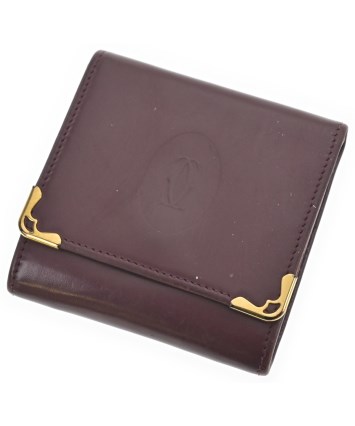 Cartier カルティエ 財布・ケース レディース 【古着】【中古】 Cartier（カルティエ）財布・コインケース 赤 サイズ:- レディース