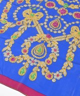 Cartier（カルティエ）バンダナ・スカーフ 青 サイズ:- レディース/2200611704030