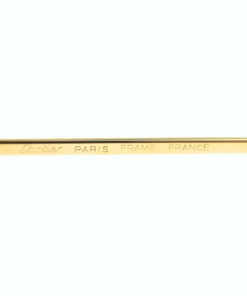Cartier（カルティエ）メガネ ゴールド サイズ:- レディース/2200620750103