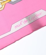 Cartier（カルティエ）バンダナ・スカーフ ピンク サイズ:- レディース/2200602380083