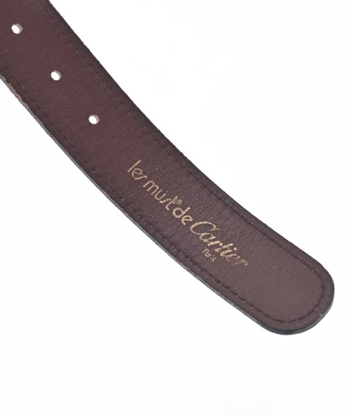 Cartier（カルティエ）ベルト 茶 サイズ:71-79 レディース/2200607432534